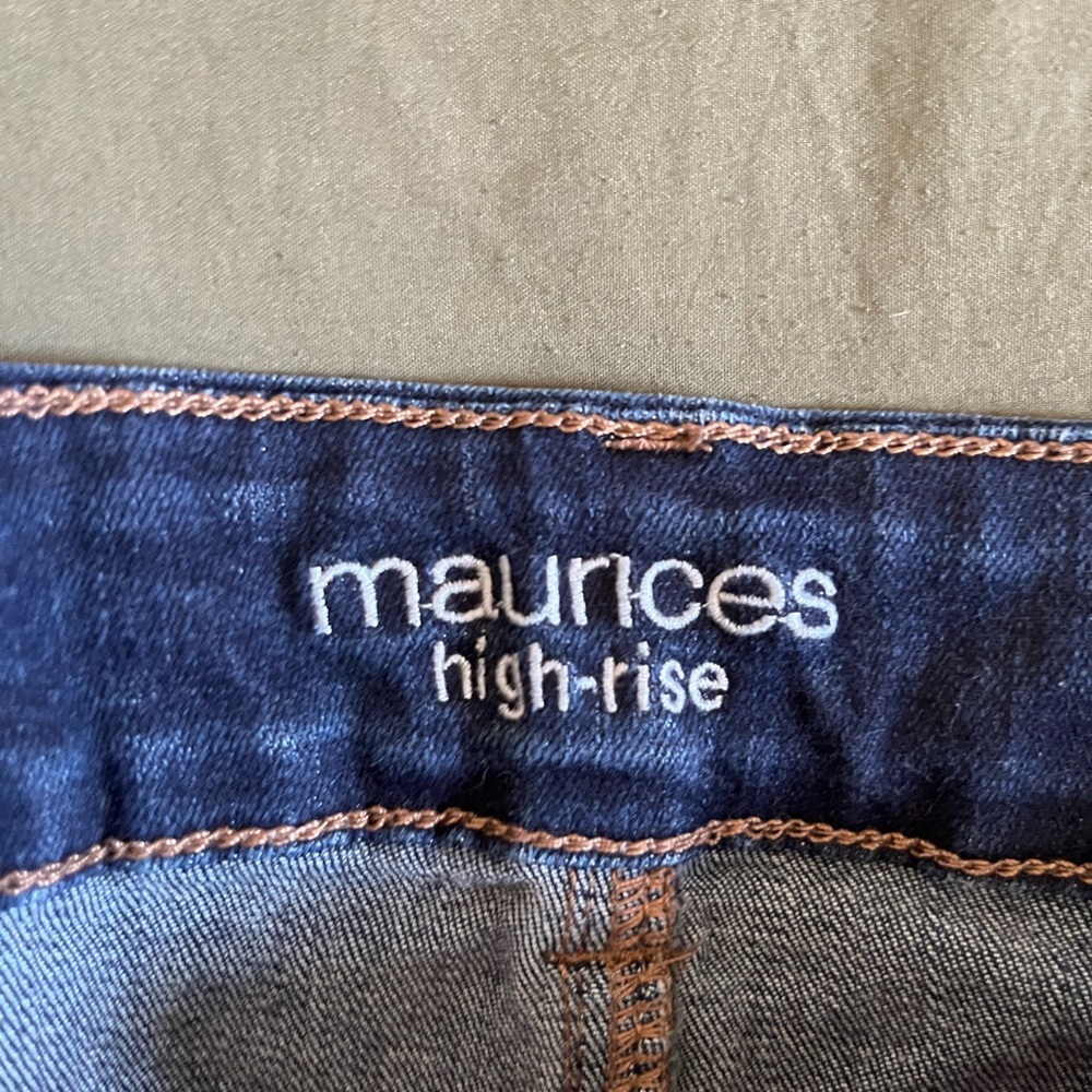 Maurices Dark Blue High-Rise Men's Jeans